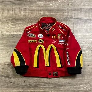 Kids Red Racing Jacket